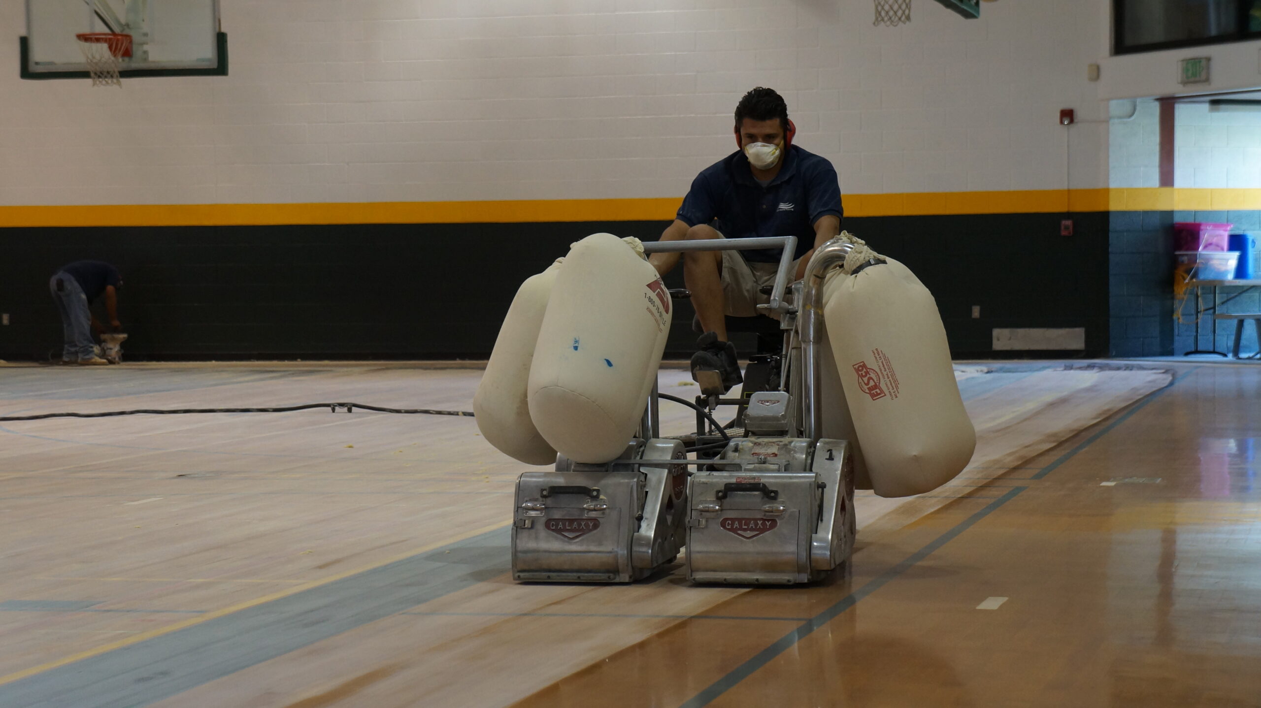 Gym Floor Resurfacing