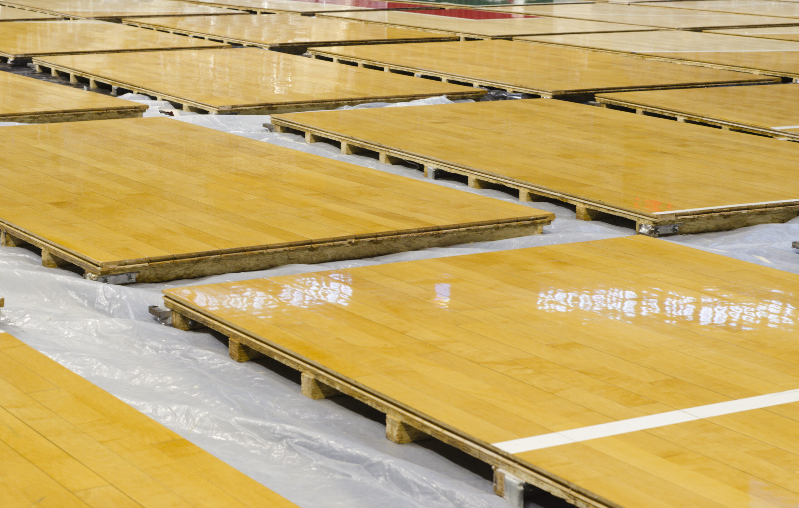 Hardwood 2025 basketball floor