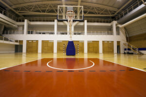 New Basketball Court Floor